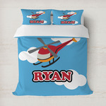 Helicopter Duvet Cover (Personalized)