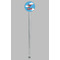 Helicopter Clear Plastic 7" Stir Stick - Round - Single Stick