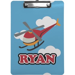 Helicopter Clipboard (Letter Size) (Personalized)