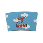 Helicopter Coffee Cup Sleeve (Personalized)