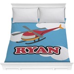 Helicopter Comforter - Full / Queen (Personalized)
