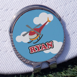 Helicopter Golf Ball Marker - Hat Clip