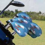 Helicopter Golf Club Iron Cover - Set of 9 (Personalized)