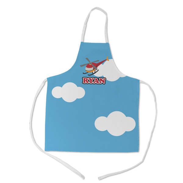 Custom Helicopter Kid's Apron - Medium (Personalized)