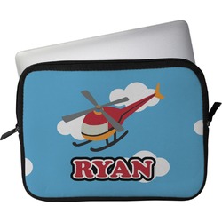 Helicopter Laptop Sleeve / Case (Personalized)