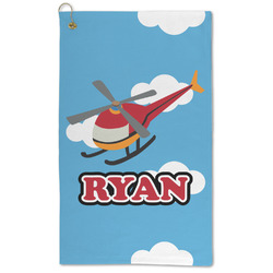 Helicopter Microfiber Golf Towel - Large (Personalized)
