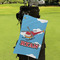 Helicopter Microfiber Golf Towels - Small - LIFESTYLE