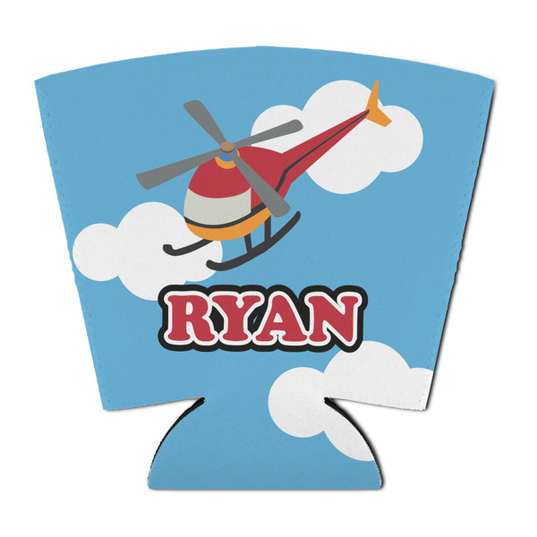 Custom Helicopter Party Cup Sleeve - with Bottom (Personalized)