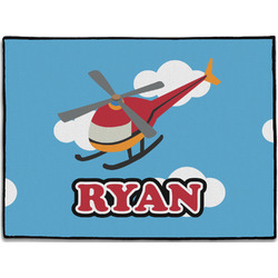 Helicopter Door Mat - 24"x18" (Personalized)