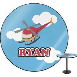 Helicopter Round Table - 24" (Personalized)