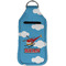 Helicopter Sanitizer Holder Keychain - Large (Front)