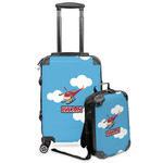 Helicopter Kids 2-Piece Luggage Set - Suitcase & Backpack (Personalized)