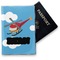 Helicopter Vinyl Passport Holder - Front