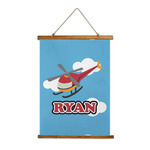 Helicopter Wall Hanging Tapestry (Personalized)