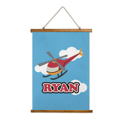 Helicopter Wall Hanging Tapestry (Personalized)