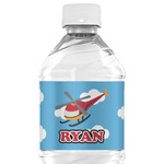 Helicopter Water Bottle Labels - Custom Sized (Personalized)