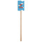 Helicopter Wooden 6.25" Stir Stick - Rectangular - Single Stick