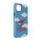 Helicopter iPhone 14 Tough Case - Angle