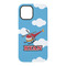 Helicopter iPhone 15 Tough Case - Back