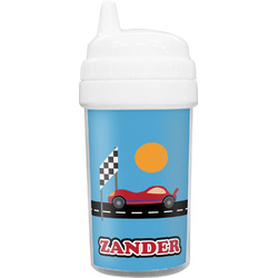 Race Car Toddler Sippy Cup (Personalized)
