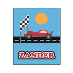 Race Car Wood Print - 20x24 (Personalized)