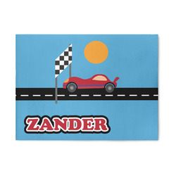Race Car 5' x 7' Indoor Area Rug (Personalized)
