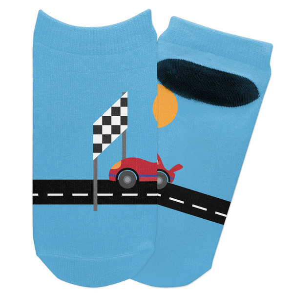 Custom Race Car Adult Ankle Socks