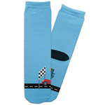 Race Car Adult Crew Socks