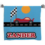 Race Car Bath Towel (Personalized)