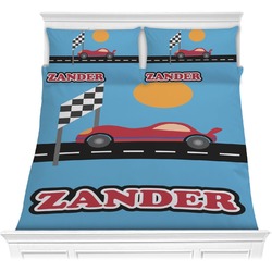 Race Car Comforter Set - Full / Queen (Personalized)