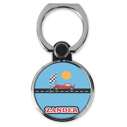 Race Car Cell Phone Ring Stand & Holder (Personalized)