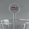 Race Car Clear Plastic 7" Stir Stick - Round - Main