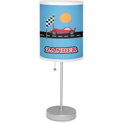 Race Car 7" Drum Lamp with Shade Polyester (Personalized)