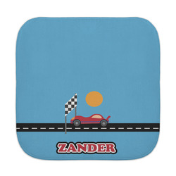 Race Car Face Towel (Personalized)