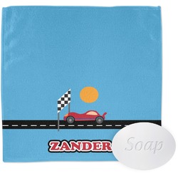 Race Car Washcloth (Personalized)