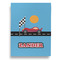 Race Car Garden Flags - Large - Double Sided - BACK