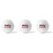 Race Car Golf Balls - Titleist - Set of 3 - APPROVAL