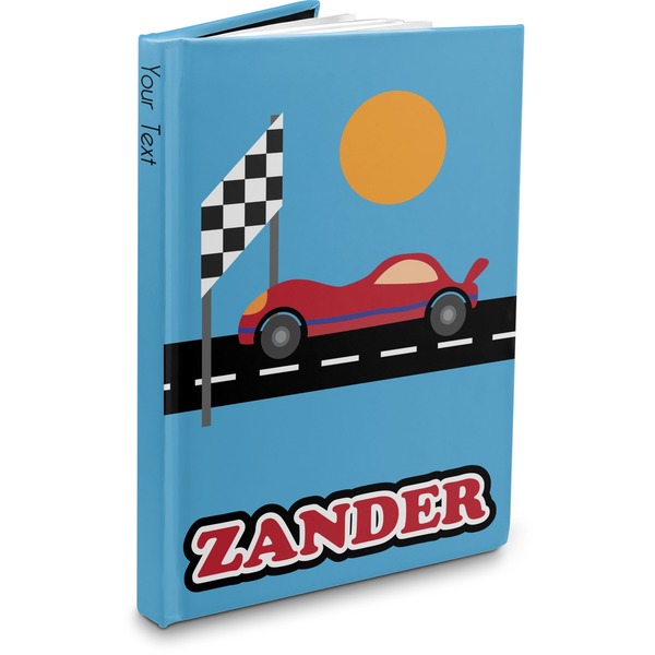 Custom Race Car Hardbound Journal - 7.25" x 10" (Personalized)
