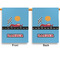 Race Car House Flags - Double Sided - APPROVAL