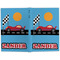 Race Car Large Hard Cover Journal - Apvl