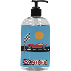 Race Car Plastic Soap / Lotion Dispenser (Personalized)