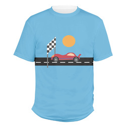 Race Car Men's Crew T-Shirt - 3X Large