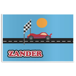 Race Car Disposable Paper Placemats (Personalized)