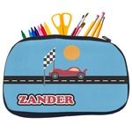 Race Car Neoprene Pencil Case - Medium w/ Name or Text