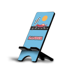 Race Car Cell Phone Stand (Small) w/ Name or Text