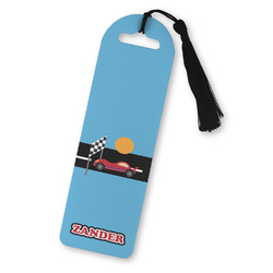 Race Car Plastic Bookmark (Personalized)