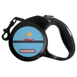 Race Car Retractable Dog Leash - Large (Personalized)