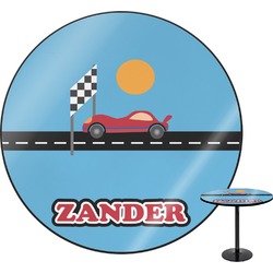 Race Car Round Table - 24" (Personalized)