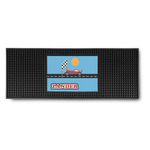 Race Car Rubber Bar Mat (Personalized)