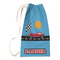 Race Car Small Laundry Bag - Front View